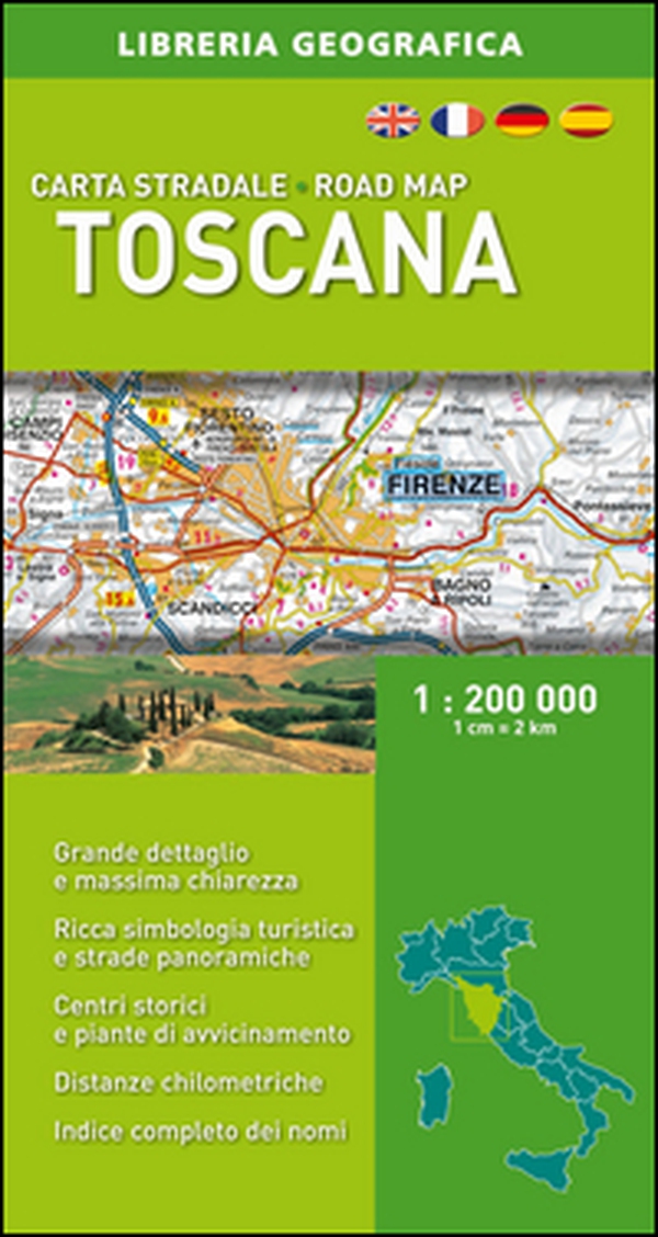 Toscana 1:200.000 - Librerie.coop Toscana 1:200.000 - Librerie.coop