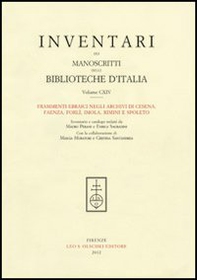 Inventari dei manoscritti delle biblioteche d'Italia - Vol. 114 - Librerie.coop