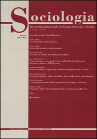 Sociologia. Rivista quadrimestrale di scienze storiche e sociali - Vol. 1 - Librerie.coop Sociologia. Rivista quadrimestrale di scienze storiche e sociali - Vol. 1 - Librerie.coop