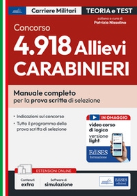 Concorso 4918 allievi carabinierii. Manuale completo - Librerie.coop