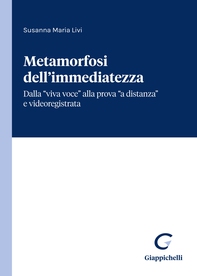 Metamorfosi dell'immediatezza - Librerie.coop