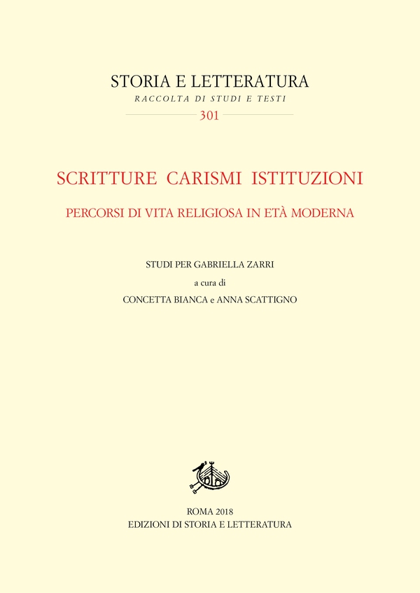 Scritture carismi istituzioni - Librerie.coop