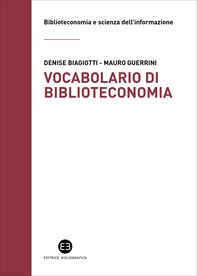 Vocabolario di biblioteconomia - Librerie.coop