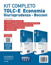 Hoepli test. TOLC-E Economia, Giurisprudenza. Kit completo: Libro di teoria con esercizi-4000 quiz con prove simulate - Librerie.coop Hoepli test. TOLC-E Economia, Giurisprudenza. Kit completo: Libro di teoria con esercizi-4000 quiz con prove simulate - Librerie.coop