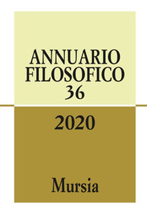 Annuario filosofico - Vol. 36 - Librerie.coop Annuario filosofico - Vol. 36 - Librerie.coop