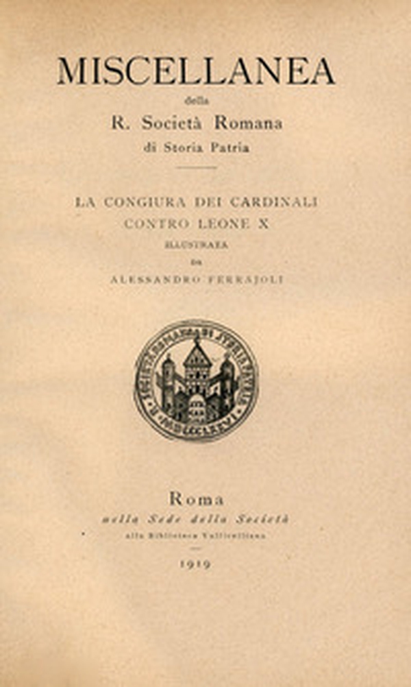 La congiura dei cardinali contro Leone X - Librerie.coop La congiura dei cardinali contro Leone X - Librerie.coop