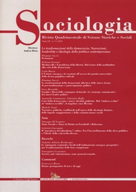 Sociologia. Rivista quadrimestrale di scienze storiche e sociali - Vol. 3 - Librerie.coop Sociologia. Rivista quadrimestrale di scienze storiche e sociali - Vol. 3 - Librerie.coop