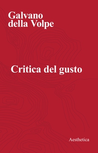 Critica del gusto - Librerie.coop