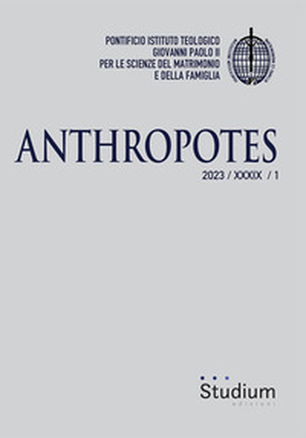Anthropotes - Vol. 1 - Librerie.coop Anthropotes - Vol. 1 - Librerie.coop
