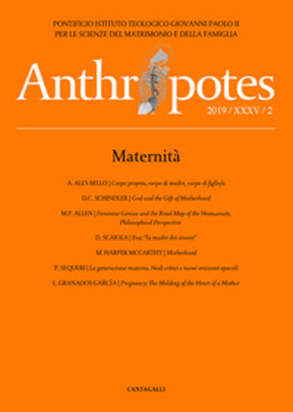 Anthropotes. Rivista di studi sulla persona e la famiglia - Librerie.coop Anthropotes. Rivista di studi sulla persona e la famiglia - Librerie.coop