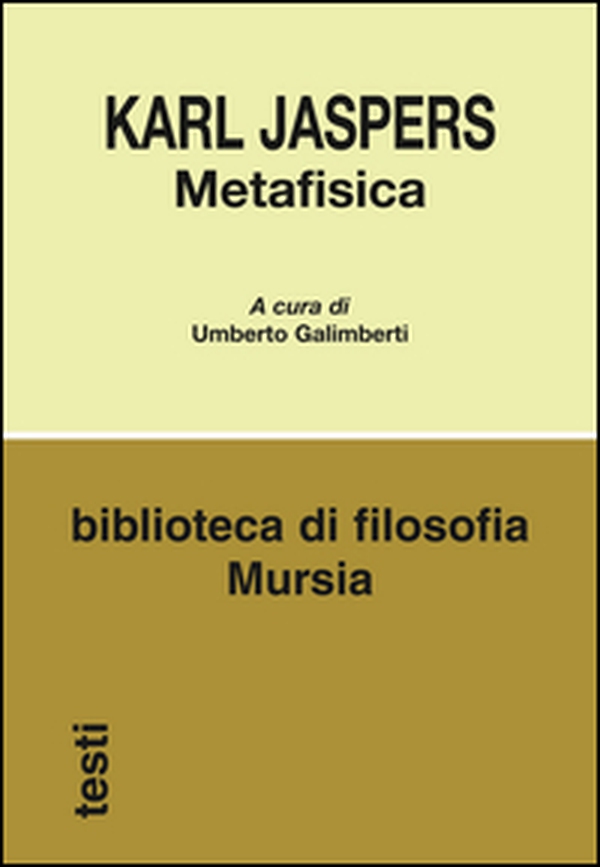 Metafisica - Librerie.coop Metafisica - Librerie.coop