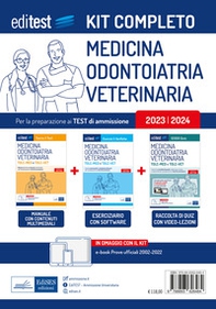 Kit completo test Medicina-Odontoiatria (TOLC-MED), Veterinaria (TOLC-VET) 2023: Manuale di teoria e test-Raccolta di 12.000 quiz-Esercizi e verifiche - Librerie.coop