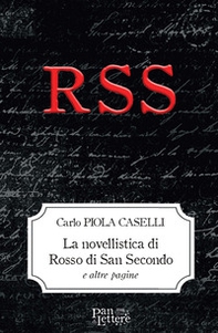 La novellistica di Rosso di San Secondo e altre pagine - Librerie.coop