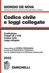 Codice civile e leggi collegate 2022. Con appendice di diritto tributario - Librerie.coop Codice civile e leggi collegate 2022. Con appendice di diritto tributario - Librerie.coop
