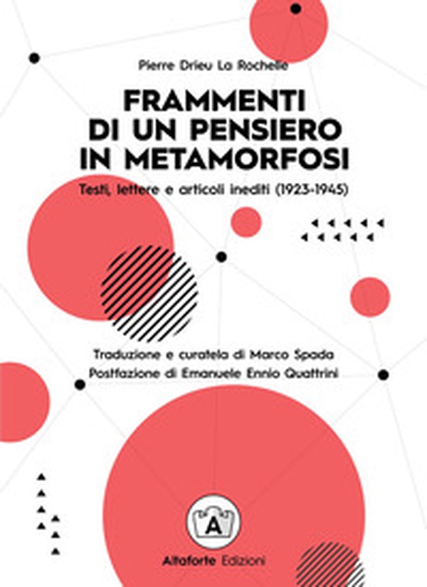 Frammenti di un pensiero in metamorfosi. Testi, lettere e articoli inediti (1923-1945) - Librerie.coop
