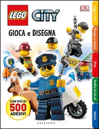 Gioca e disegna. Disegna e crea. Lego city. Con adesivi - Librerie.coop