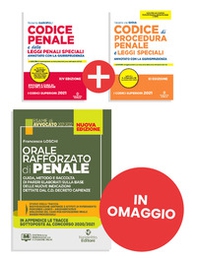 Codice penale e delle leggi penali speciali-Codice di procedura penale e leggi speciali-Orale rafforzato di penale. Kit Must have - Librerie.coop