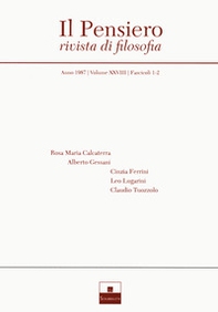 Il pensiero. Rivista di filosofia - Librerie.coop Il pensiero. Rivista di filosofia - Librerie.coop