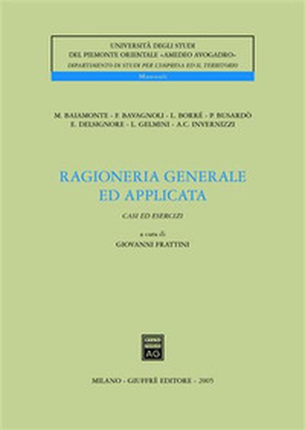 Ragioneria generale ed applicata. Casi ed esercizi - Librerie.coop Ragioneria generale ed applicata. Casi ed esercizi - Librerie.coop