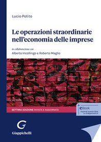 Le operazioni straordinarie nell'economia delle imprese - Librerie.coop