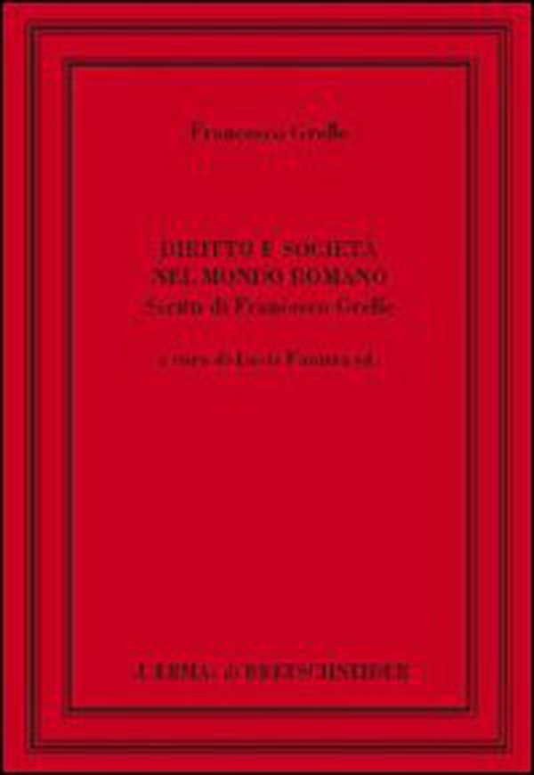 Diritto e società nel mondo romano - Librerie.coop