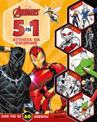 5 in 1 attività da colorare. Avengers. Con adesivi - Librerie.coop 5 in 1 attività da colorare. Avengers. Con adesivi - Librerie.coop