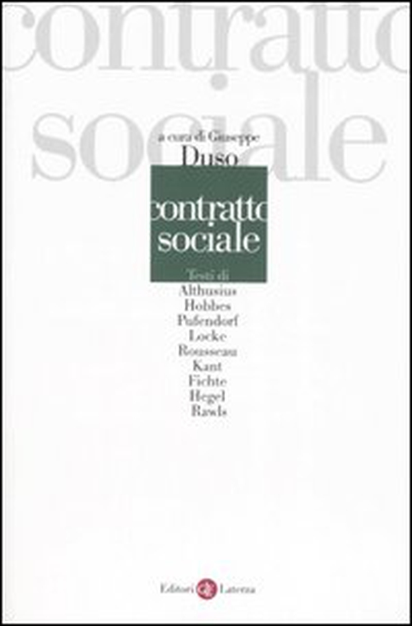 Contratto sociale - Librerie.coop Contratto sociale - Librerie.coop