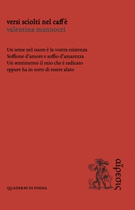 Versi sciolti nel caffè - Librerie.coop