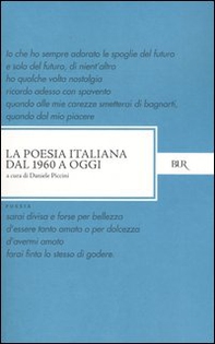La poesia italiana dal 1960 a oggi - Librerie.coop