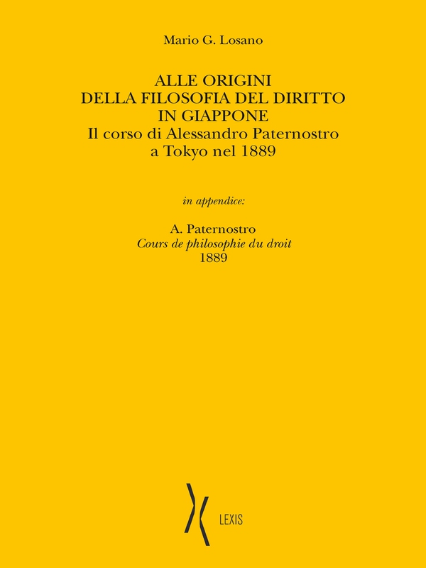Alle origini della filosofia del diritto in Giappone - Librerie.coop Alle origini della filosofia del diritto in Giappone - Librerie.coop