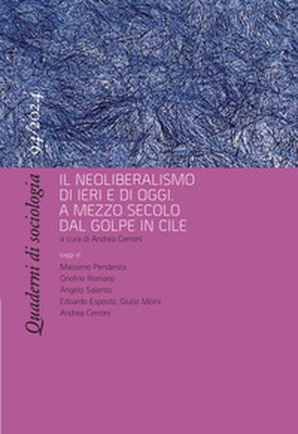 Quaderni di sociologia - Vol. 94 - Librerie.coop Quaderni di sociologia - Vol. 94 - Librerie.coop