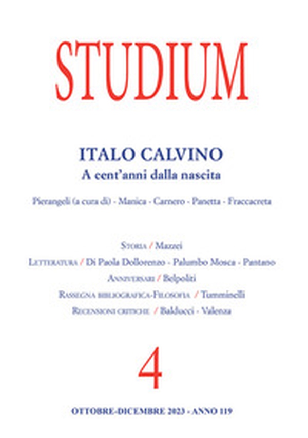 Studium - Vol. 4 - Librerie.coop Studium - Vol. 4 - Librerie.coop
