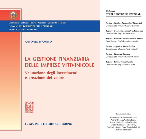 La gestione finanziaria delle imprese vitivinicole - Librerie.coop La gestione finanziaria delle imprese vitivinicole - Librerie.coop