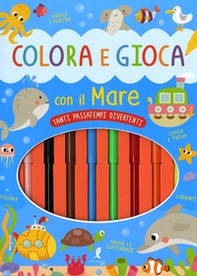 Colora e gioca con il mare. Con 8 pennarelli - Librerie.coop Colora e gioca con il mare. Con 8 pennarelli - Librerie.coop