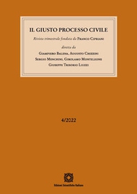Il giusto processo civile - Vol. 4 - Librerie.coop