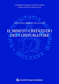 il merito creditizio del consumatore - Librerie.coop il merito creditizio del consumatore - Librerie.coop
