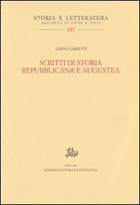 Scritti di storia repubblicana e augustea - Librerie.coop