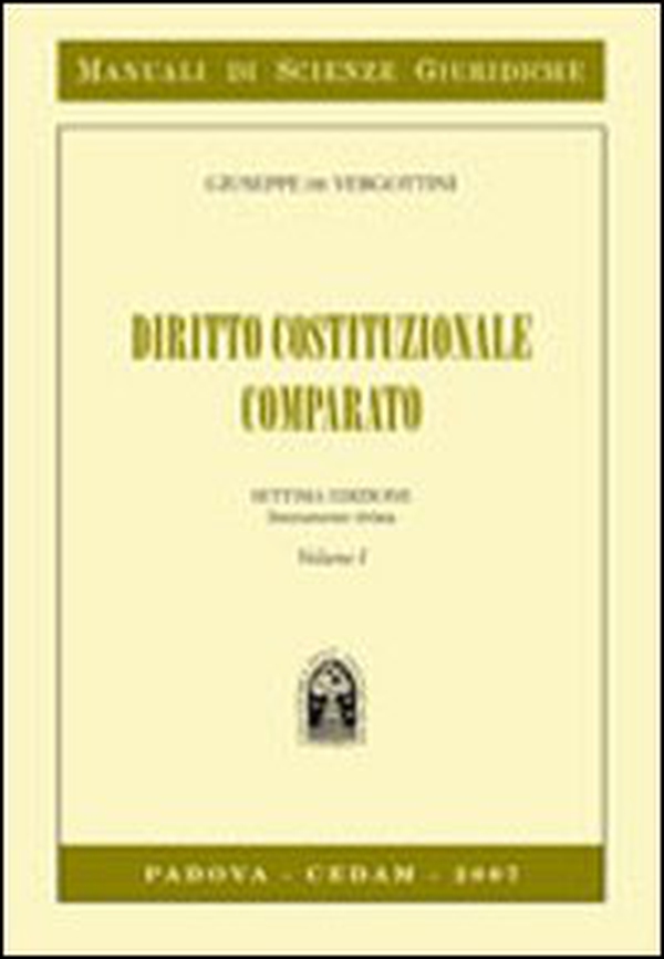 Diritto costituzionale comparato - Vol. 1 - Librerie.coop
