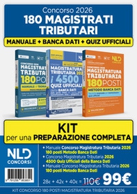 Kit concorso 180 Magistrati tributari. Manuale di teoria e quiz per la prova preselettiva + 4500 quiz ufficiali della banca dati + Manuale Metodo banca dati - Librerie.coop