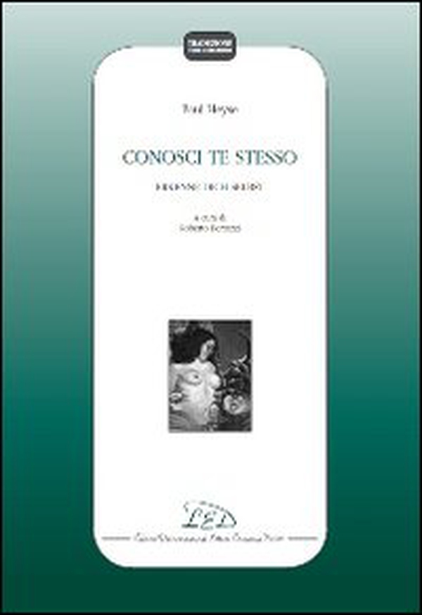 Paul Heyse. Conosci te stesso. Erkenne Dich Selbst - Librerie.coop Paul Heyse. Conosci te stesso. Erkenne Dich Selbst - Librerie.coop