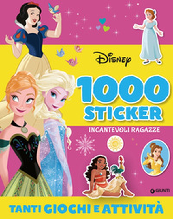 Frozen e principesse Disney. Incantevoli ragazze. 1000 stickers - Librerie.coop Frozen e principesse Disney. Incantevoli ragazze. 1000 stickers - Librerie.coop