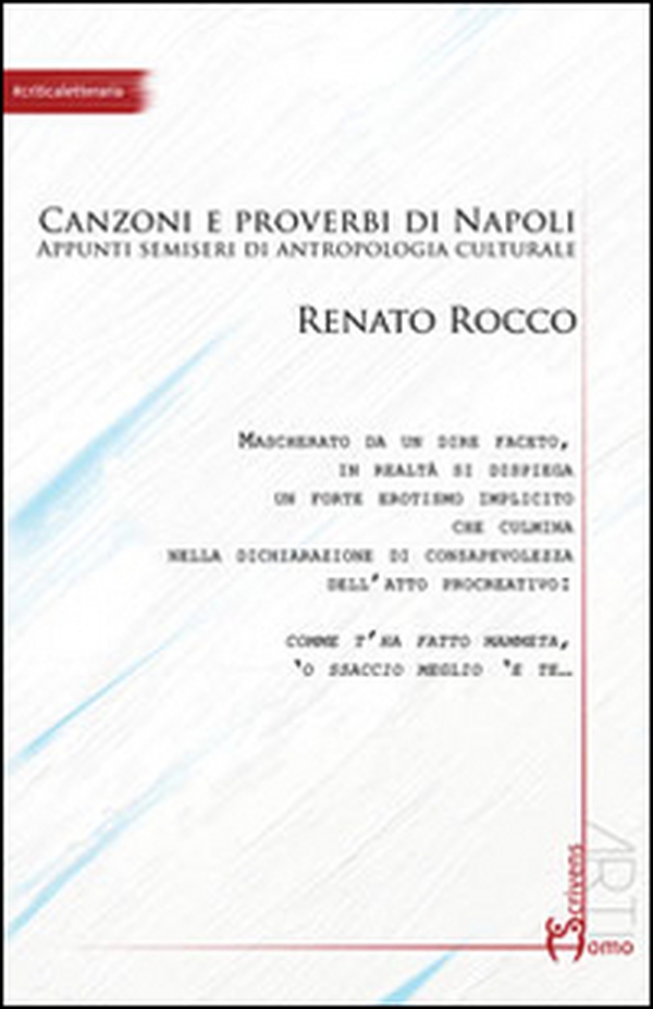 Comme facette mammeta. Canzoni e proverbi di Napoli. Appunti semiseri di antropologia culturale - Librerie.coop Comme facette mammeta. Canzoni e proverbi di Napoli. Appunti semiseri di antropologia culturale - Librerie.coop