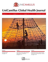 UGHJ. UniCamillus Global Health Journal - Vol. 3 - Librerie.coop UGHJ. UniCamillus Global Health Journal - Vol. 3 - Librerie.coop