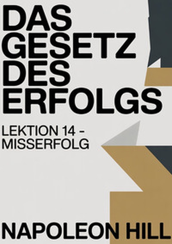 Das gesetz des erfolgs. Lektion 14. Misserfolg - Librerie.coop