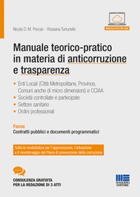 Manuale teorico-pratico in materia di anticorruzione e trasparenza - Librerie.coop