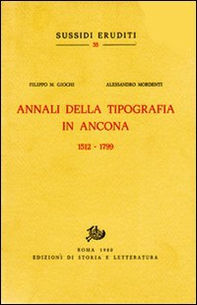 Annali della Tipografia in Ancona. (1512-1799) - Librerie.coop