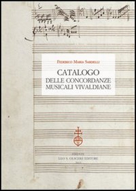 Catalogo delle concordanze musicali vivaldiane - Librerie.coop