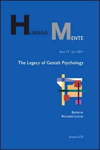 The legacy of Gestaldt psychology - Librerie.coop