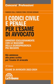 I codici civile e penale. Per l'esame di avvocato - Librerie.coop