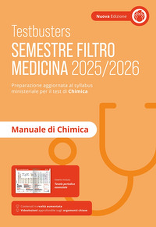 Testbusters. Manuale di chimica. Semestre filtro 2025/2026 - Librerie.coop